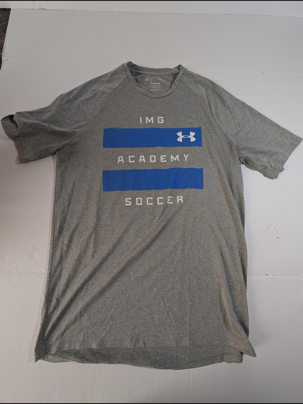Under Armour Men’s Gray IMG Academy Soccer Performance Tee